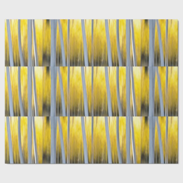 Papier Cadeau Entouré d'Aspen (Couture)