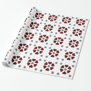 Papier Cadeau Enveloppé avec amour