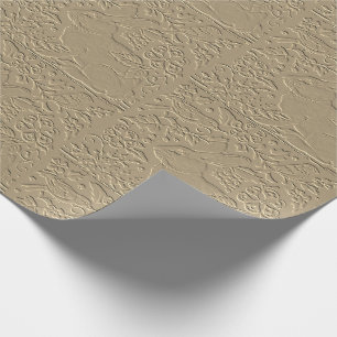 Papier Cadeau Enveloppe cadeau Brown papier lapin Embossé Bird F