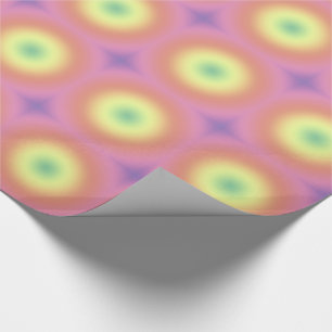 Papier Cadeau Enveloppe cadeau - Cercles arc-en-ciel (ver.2)