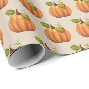 Papier Cadeau Enveloppe Cadeau Citrouille d'automne Halloween Th