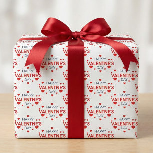 Papier Cadeau Enveloppe cadeau Coeur Heureuse Sainte-Valentin