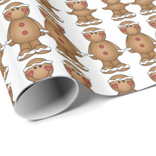 Papier Cadeau Enveloppe cadeau de Noël/Pain de gingembre Homme