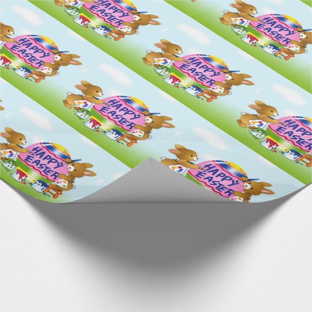 Papier Cadeau Enveloppe cadeau de Pâques (Coin)