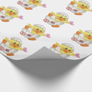 Papier Cadeau Enveloppe Cadeau de Pâques / Bébé