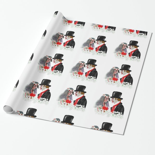 Papier Cadeau Enveloppe cadeau déplaisant pour mariée et mariage (Déroulé)