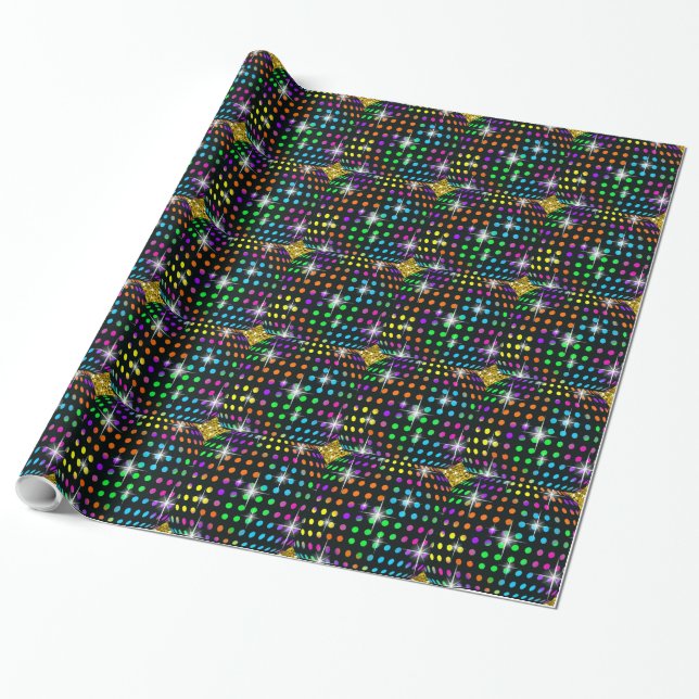 Papier Cadeau Enveloppe cadeau Disco - SRF (Déroulé)