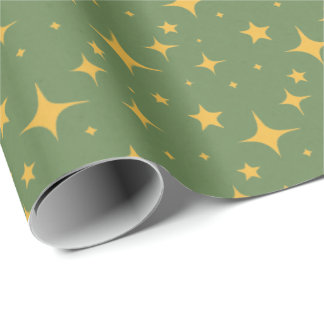 Papier Cadeau Enveloppe cadeau Golden Starburst