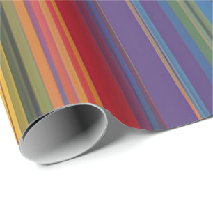 Papier Cadeau Enveloppe cadeau Gras Arc en Ciel - Vibrant