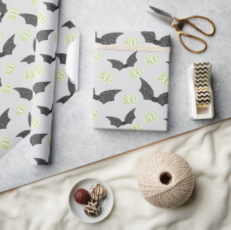 Papier Cadeau Enveloppe cadeau Halloween éffrayante | Sorcière v