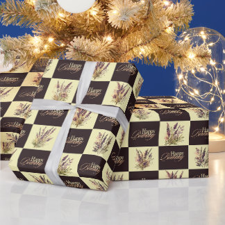 Papier Cadeau Enveloppe cadeau Lavender Design