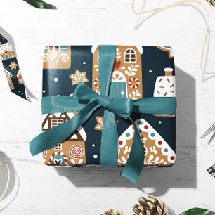 Papier Cadeau Enveloppe cadeau Maison en pain d'épice Envelopp
