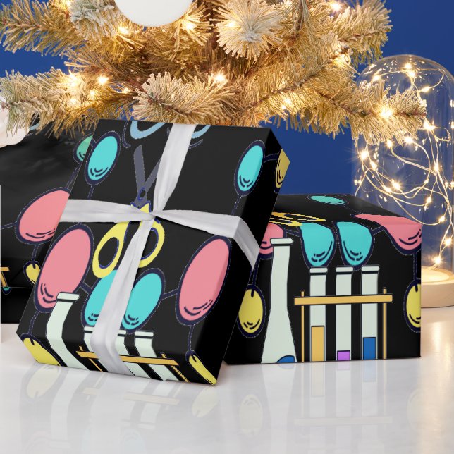 Papier Cadeau Enveloppe-Cadeau Math & Science Pour Saison Scolai (Vacances)