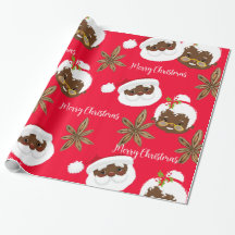 Enveloppe cadeau Mr & Mrs Santa Claus
