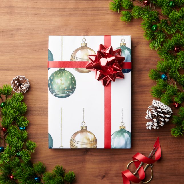 Papier Cadeau Enveloppe cadeau ornement (Cadeau de vacances)