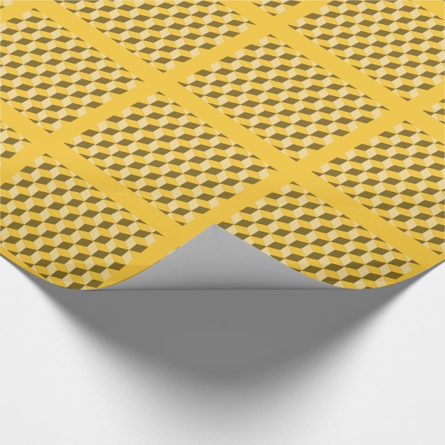 Papier Cadeau Enveloppe cadeau - Patches de trois blocs dimensio (Coin)