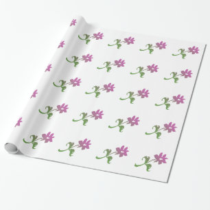 Papier Cadeau Enveloppe cadeau simple rose