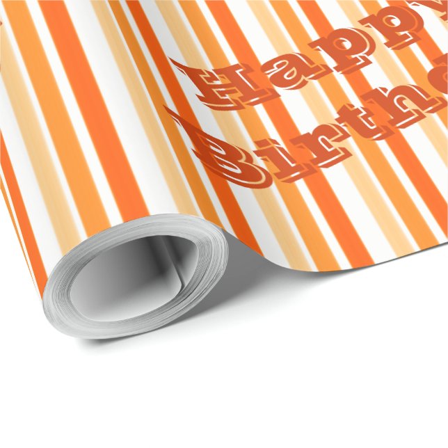 Papier Cadeau Enveloppe cadeau Unisex Orange (Coin rond)