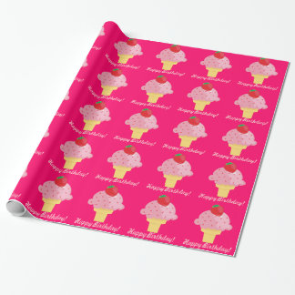 Papier Cadeau Enveloppe de cadeau de joyeux anniversaire de