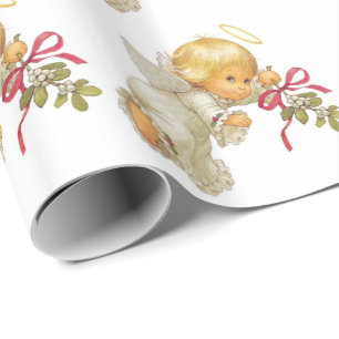 Papier Cadeau Enveloppe de cadeau de Noël/anges