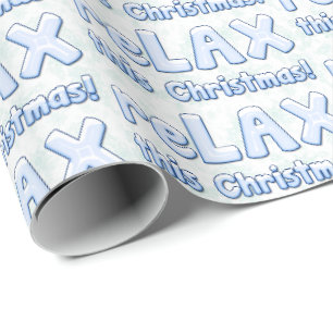 Papier Cadeau Enveloppe de cadeau de Noël de lacrosse, Noël de