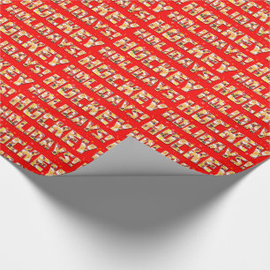Papier Cadeau Enveloppe de cadeau de Noël de vacances d'hockey