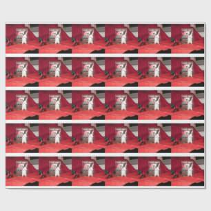 Papier Cadeau Enveloppe de cadeau de rat d'animal familier de