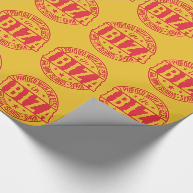 Papier Cadeau Enveloppe de cadeau d'IBIZA Espagne (Coin)