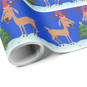 Papier Cadeau Enveloppe de cadeau personnalisable de Noël -