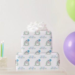 Papier Cadeau ENVOYER LE FURRY BEAST par Sandra Boynton