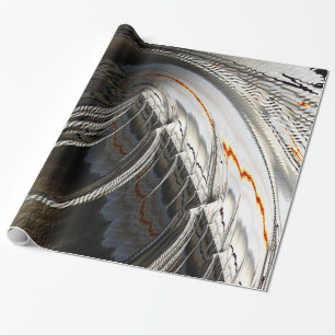 Papier Cadeau Escalade de montagne Brago-Mitchell Art Fractal fi