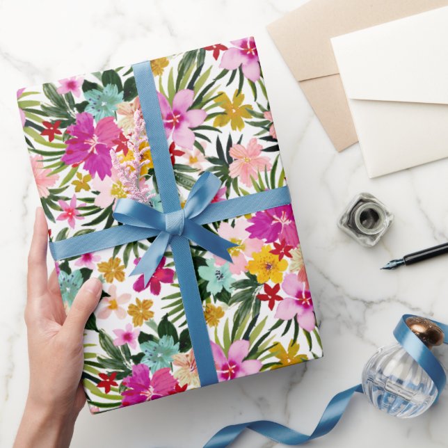 Papier Cadeau ESCAPISME Flore tropicale (Cadeaux)