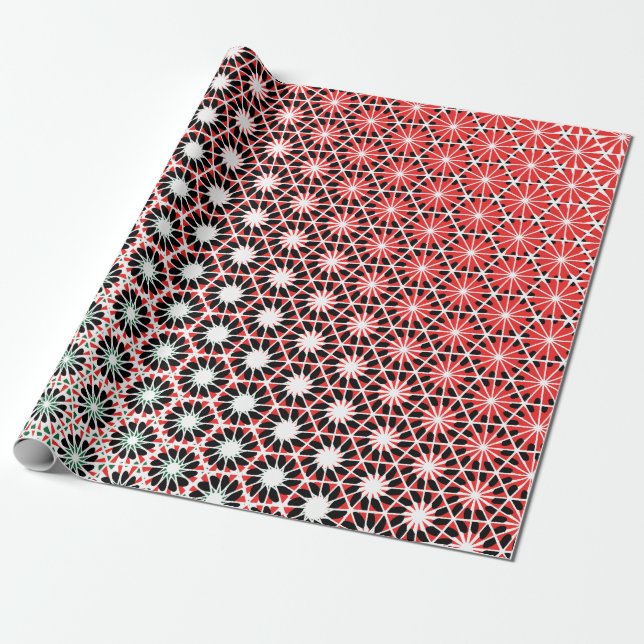 Papier Cadeau Espace coloré (Déroulé)