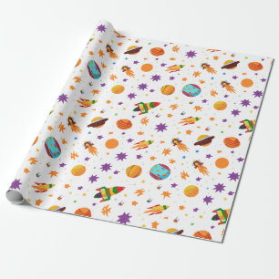 Papier Cadeau Espace extra-atmosphérique