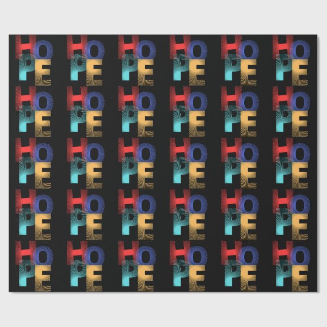 Papier Cadeau Espoir (Plat)
