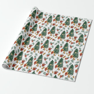 Papier Cadeau Esprit de Noël
