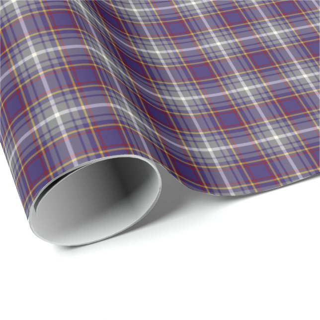 Papier Cadeau État de tartan de Nevada (Coin rond)
