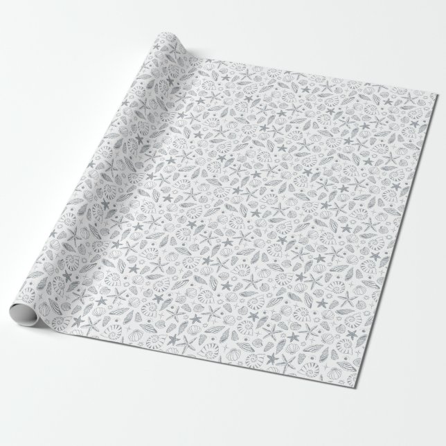 Papier Cadeau État d'esprit tropical, toute l'année (Déroulé)