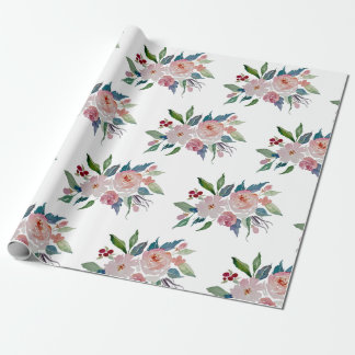 Papier Cadeau Été N° 1 - Papier d'enveloppement de matelas flora