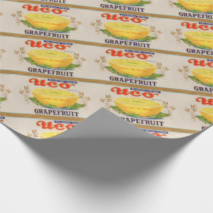 Papier Cadeau étiquette de pamplemousse de marque Uco dans les a