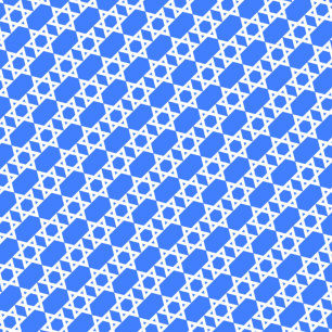 Papier Cadeau Étoile de David