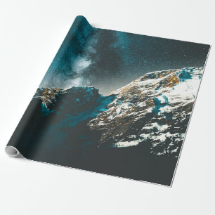 Papier Cadeau Étoiles colorées
