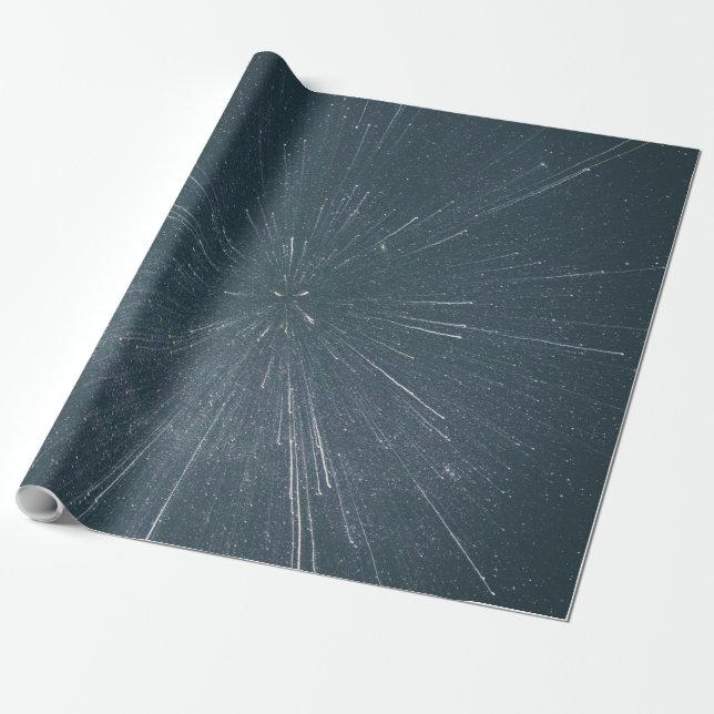 Papier Cadeau Étoiles colorées (Déroulé)