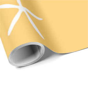 Papier Cadeau Étoiles de mer sur le sable