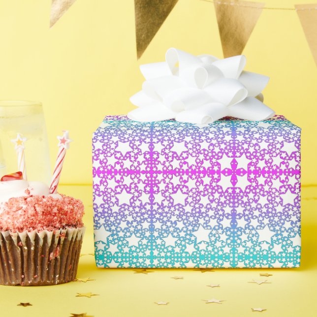 Papier Cadeau Étoiles, Étoiles, Étoiles (Fête d'anniversaire)