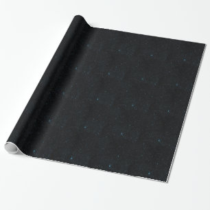 Papier Cadeau Étoiles turquoises