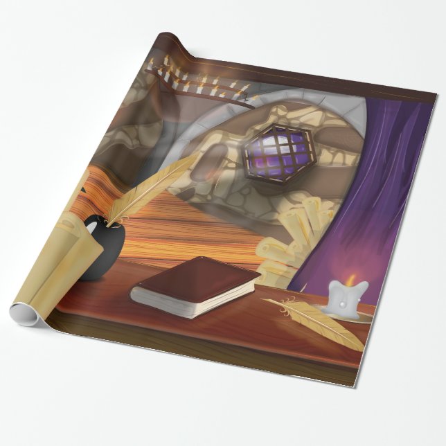 Papier Cadeau Etude de scénario médiévale (Déroulé)