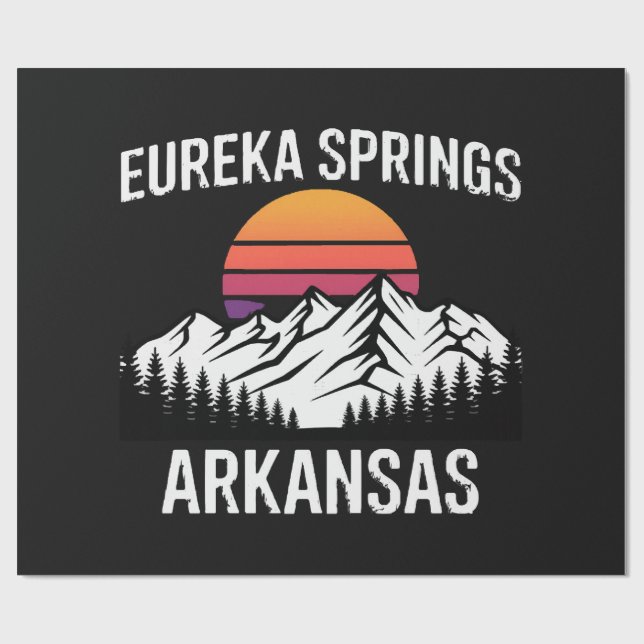 Papier Cadeau Eureka Springs (Plat)