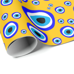 Papier Cadeau Evil Eye Talisman & Arab Amulet /turc, grec