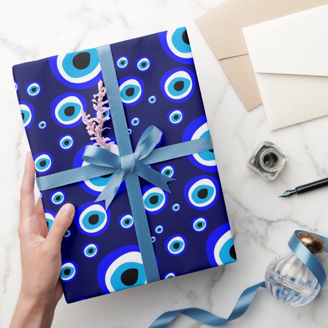 Papier Cadeau Evil Eye Talisman & arabe Amulet /turc, grec  (Cadeaux)